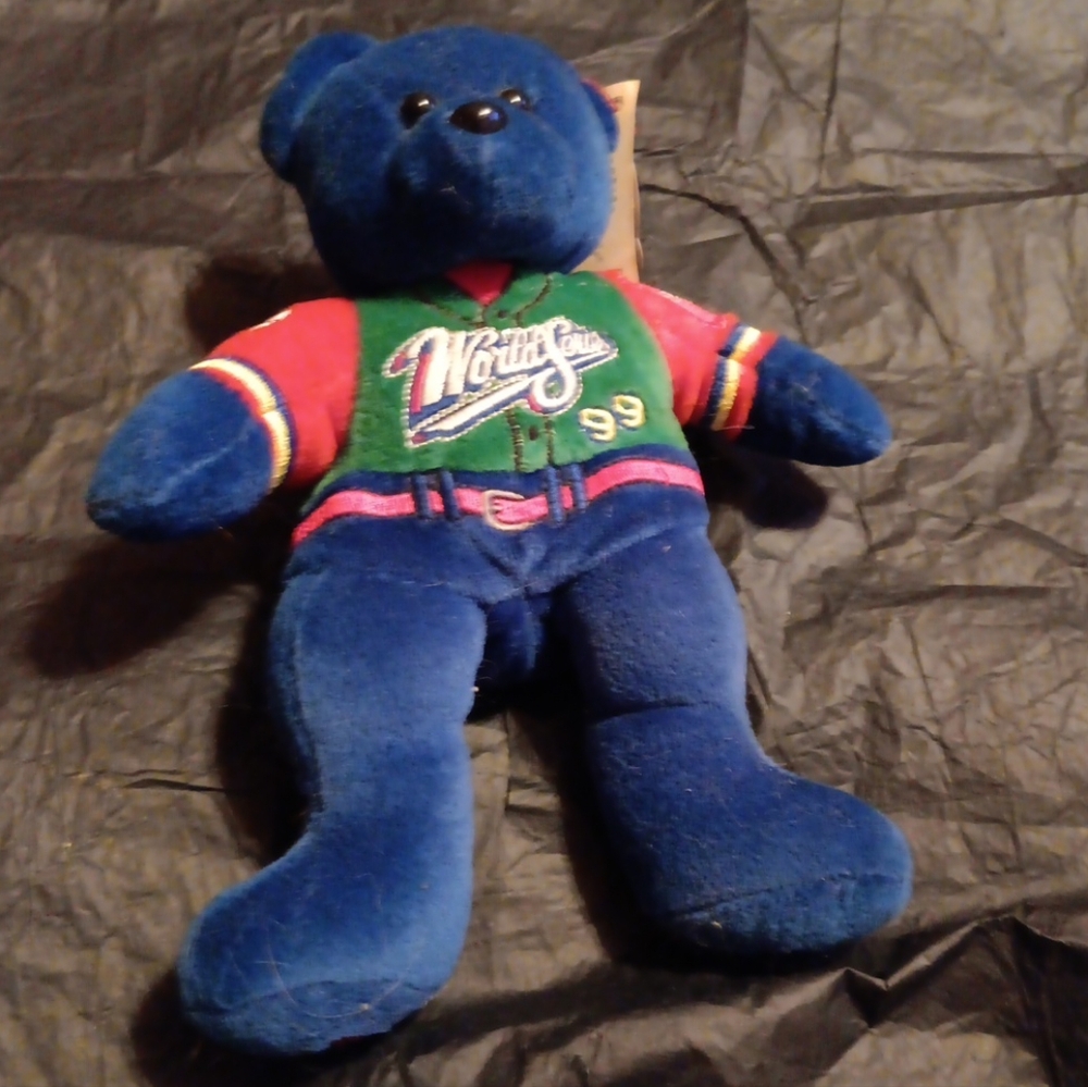 NWT OFFICIAL MLB 1999 WORLD SERIES BEAR